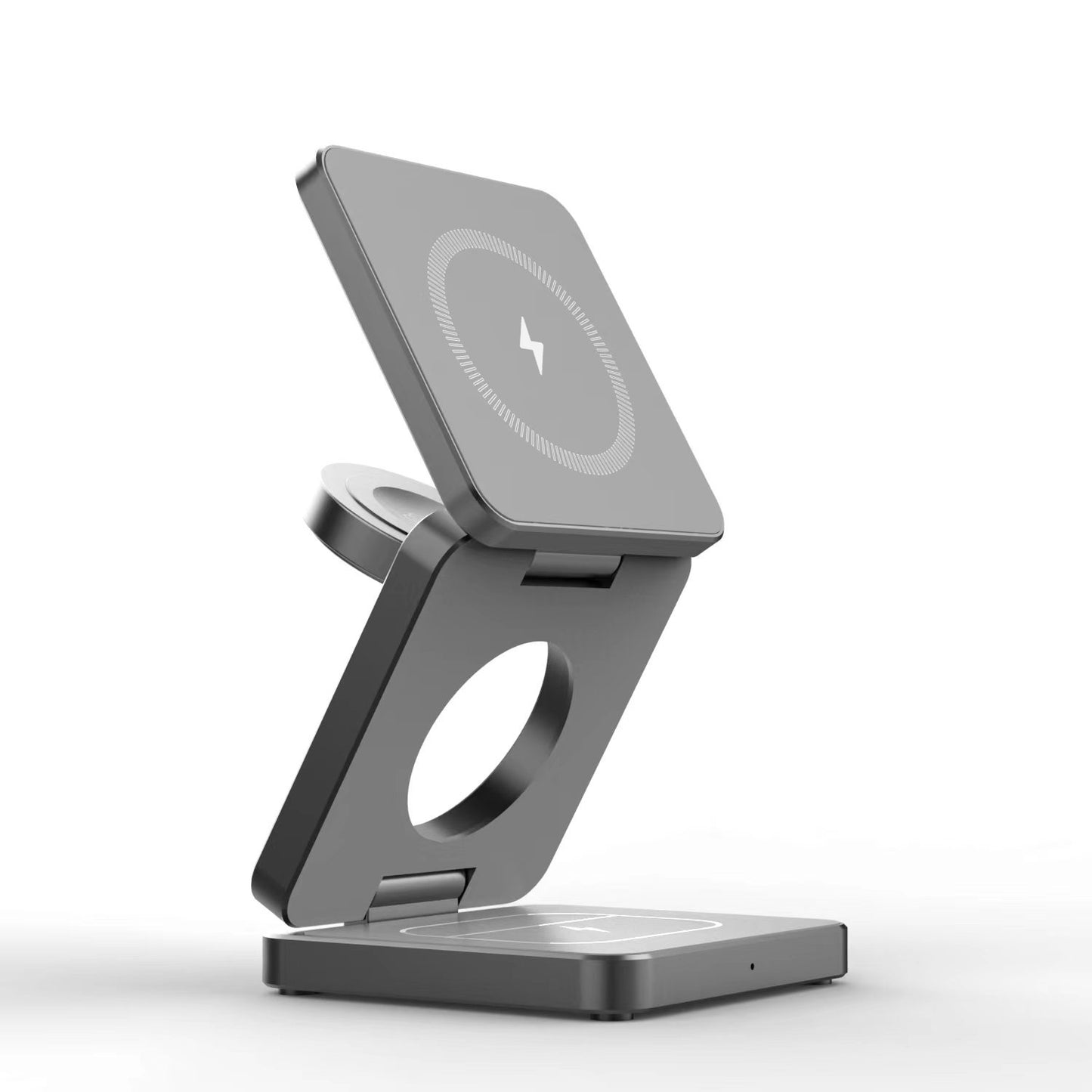 Magnetic 15W Foldable 3-in-1 Wireless Charging Station - Evolve Studio