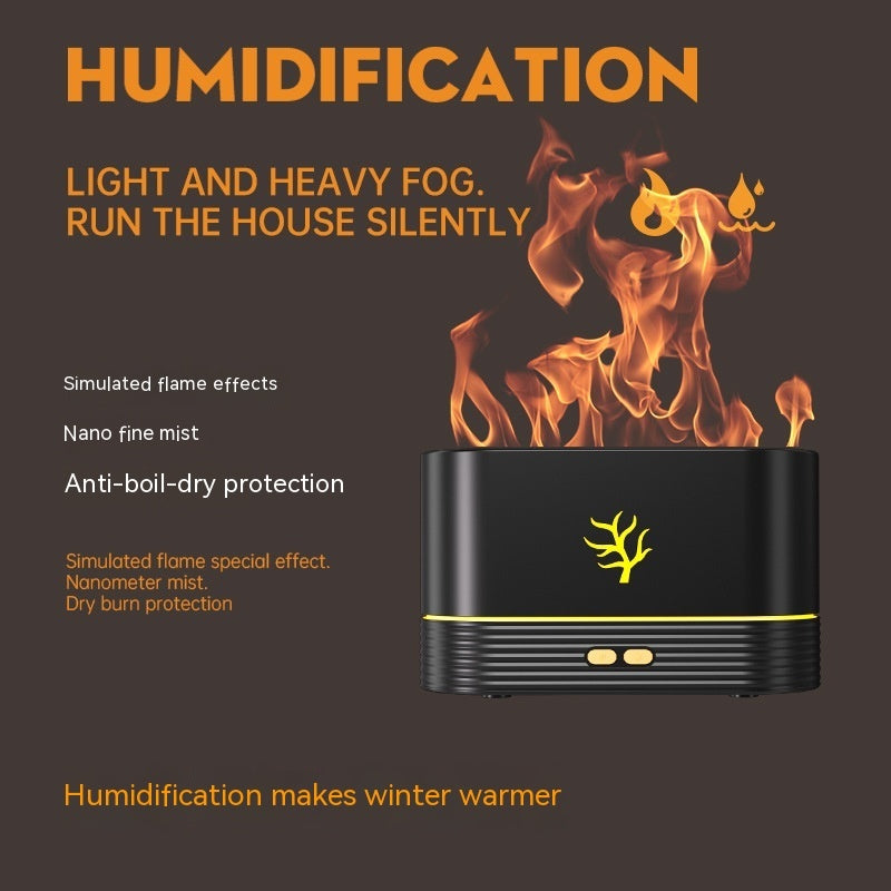 Flame Humidifier & Aroma Diffuser - Evolve Studio