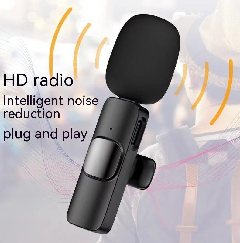 Wireless Collar Clip Microphone with Intelligent Noise Reduction - Evolve Studio