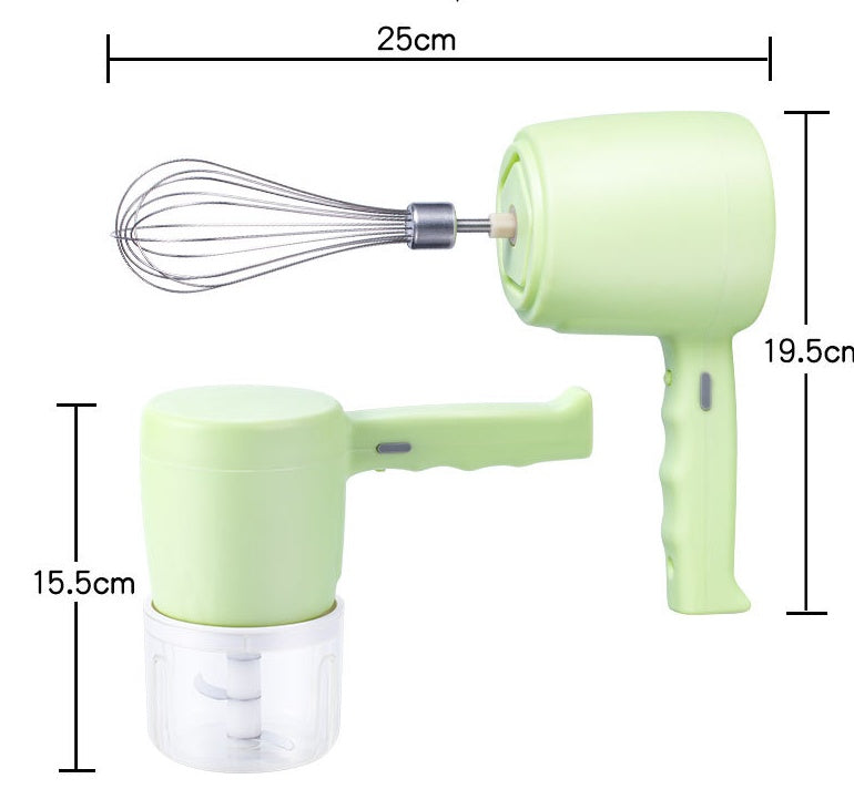 2-in-1 Electric Hand Mixer & Blender with Bowl - Evolve Studio